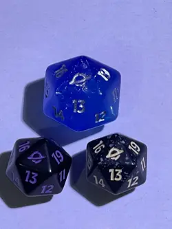 Life Counter ~ EDGE OF ETERNITIES Oversized D20 Die SPINDOWN from Bundle +2 More - Image 2