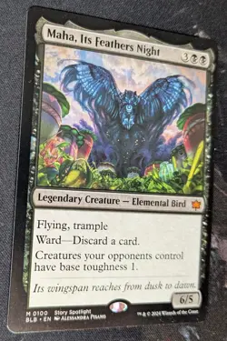 Maha, Its Feathers Night Bloomburrow Regular - Image 5