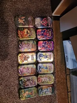Pokemon Tins *Empty*, Eevee Evolutions, Collector Chests, Large And Small Tins - Image 1