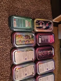 Pokemon Tins *Empty*, Eevee Evolutions, Collector Chests, Large And Small Tins - Image 4