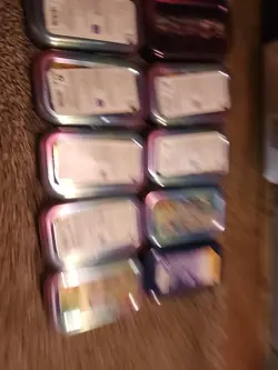 Pokemon Tins *Empty*, Eevee Evolutions, Collector Chests, Large And Small Tins - Image 5