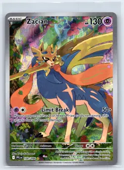 Zacian 100/094 Phantasmal Flames Illustration Rare Pokemon TCG - Image 1