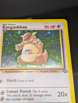 Pokemon TCG Kangaskhan Holo Rare Jungle 5/64 Lightly Played - Image 3