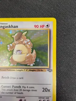 Pokemon TCG Kangaskhan Holo Rare Jungle 5/64 Lightly Played - Image 5