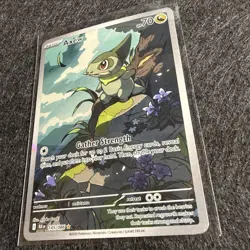 Axew 145/086 Illustration Rare IR Pokemon SV Black Bolt NM - Image 2