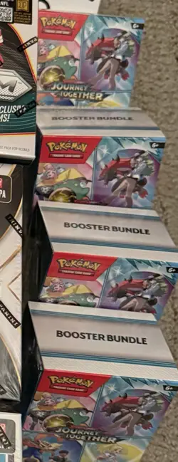 4 Pokemon TCG Scarlet Violet Journey Together Sealed Booster Bundle Box Lot of 4 - Image 2