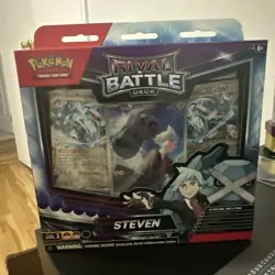 Pokemon TCG - Rival Battle Deck - Steven Beldum & Metagross Ex - NEW SEALED - Image 1