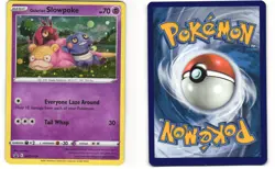 Galarian Slowpoke Holo Promo Pokemon TCG SWSH Black Star SWSH126 LP - Image 3