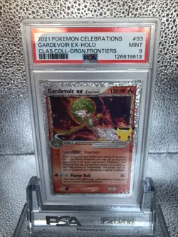 Gardevoir EX 93 Celebrations Holo Classic Collection English Pokemon PSA 9 - Image 2