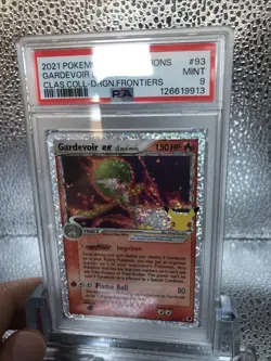 Gardevoir EX 93 Celebrations Holo Classic Collection English Pokemon PSA 9 - Image 3