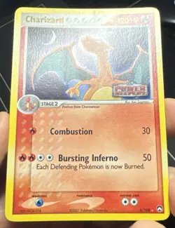 Pokemon Charizard-6/108-Ex Power Keepers-Stamped- Holo ENG- Excellent - Image 3