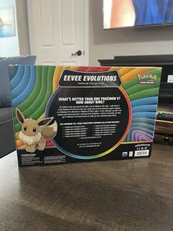 Pokemon TCG Eevee V Evolutions Premium Collection Box GameStop Exclusive - New 820650851742 - Image 2