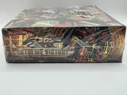 2011 YuGiOh! Extreme Victory 1st Edition Booster Box 24 packs corner dent - Image 4
