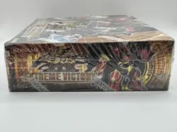 2011 YuGiOh! Extreme Victory 1st Edition Booster Box 24 packs corner dent - Image 5