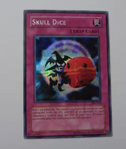 Skull Dice EDS-003 (Prismatic Secret Rare, Unlimited, Excellent / VLP) Yugioh - Image 1