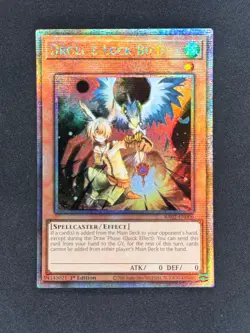 Konami Yu-Gi-Oh! Droll & Lock Bird RA02-EN006 1st Ed Quarter Century Secret Rar. - Image 1