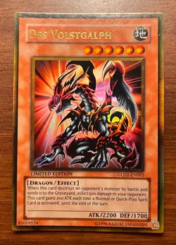 Des Volstgalph | GLD2-EN002 | Limited Edition | NM | YuGiOh - Image 1