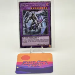 YuGiOh Dark Magician the Dragon Knight RA03-EN268 Platinum Secret Rare Bonanza - Image 1