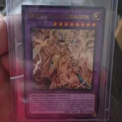 Yu-Gi-Oh! Secreterion Dragon Fusion/Effect 1st Edition ATK/3000 DEF/1500 - Image 1