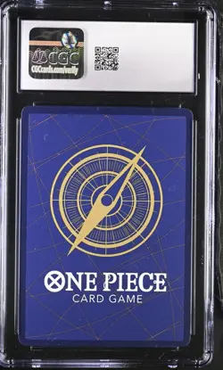 ONE PIECE TWO LEGENDS | SECRET RARE | SILVERS RAYLEIGH OP08-118 | CGC GRADED 10 - Image 2