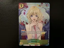 One Piece Stussy OP13-110 Carrying on His Will Alt Art Foil SR 7000 Power - Image 1