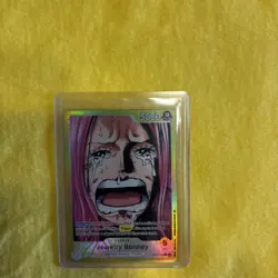 One Piece CCG Jewelry Bonney Alternative Art Parallel Holo - Image 1