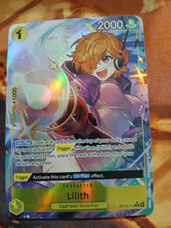 One Piece CCG TCG Lilith Alternate Art OP13 Carrying On His Will - Image 1