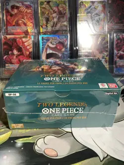 1x One Piece TCG OP08 Two Legends Booster Box Sealed NEW ENGLISH - Image 3