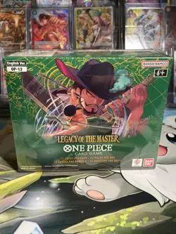 ONE PIECE TCG: OP-12 LEGACY OF THE MASTER SEALED ENGLISH BOOSTER BOX - Image 1