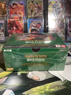 ONE PIECE TCG: OP-12 LEGACY OF THE MASTER SEALED ENGLISH BOOSTER BOX - Image 3