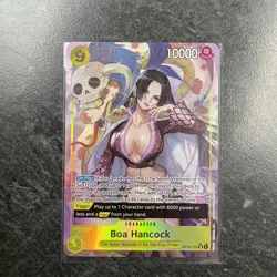 One Piece TCG OP-14 Boa Hancock SR OP14-112 Parallel The Azure Sea’s Seven NM/M - Image 4