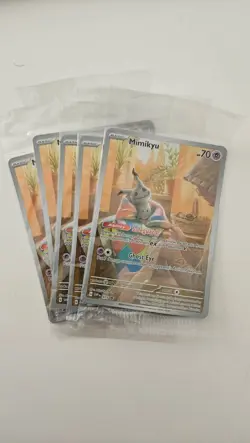 Mimikyu SVP075, Pokemon TCG Paldean Fates Elite Trainer Box Promo [New & Sealed] - Image 1