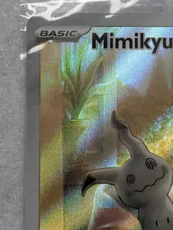 SEALED Pokemon TCG Mimikyu SVP 075 Paldean Fates Holo Black Star Promo NM - Image 3