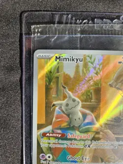 New SEALED Mimikyu SVP 075 Paldean Fates Black Star Promo Pokemon TCG - Image 2