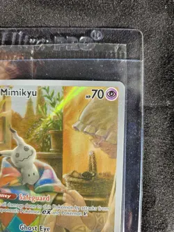 New SEALED Mimikyu SVP 075 Paldean Fates Black Star Promo Pokemon TCG - Image 3