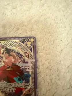 Luffy-Tarou SP Alt Art ST18-005 SR A Fist of Divine Speed Japanese ONE PIECE TCG - Image 2