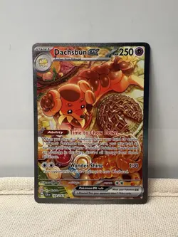 Pokemon TCG Dachsbun EX 160/142 Stellar Crown Mint Condition - Image 1
