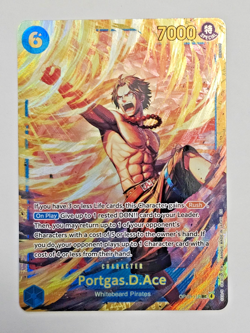 Portgas D. Ace (OP13-119) (SEC) [Carrying on His Will] One Piece TCG ENG - Image 1