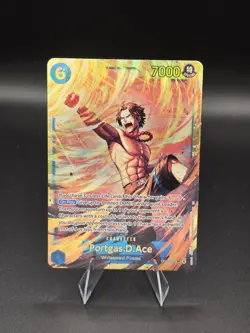 Portgas.D.Ace SEC OP13-119 Carrying On His Will One Piece TCG English - Image 1