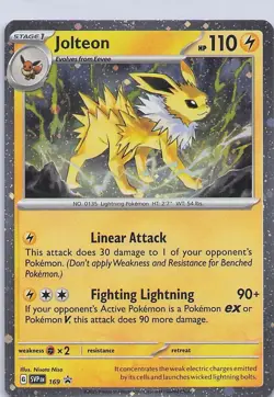 Jolteon - (Cosmos Holo) Rare SV: Scarlet & Violet Promo Cards 169 NM - Image 1