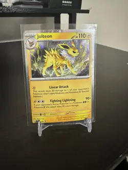 Jolteon - (Cosmos Holo) Rare SV: Scarlet & Violet Promo Cards 169 NM - Image 1