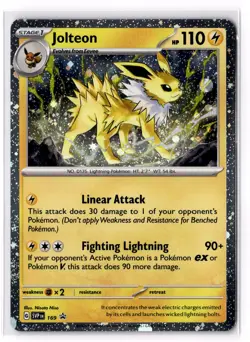 Jolteon - (Cosmos Holo) 169 SV: Scarlet & Violet Promo Cards Holo NM - Image 1