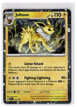 Jolteon - 169 (Cosmos Holo) 135/165 SV: Scarlet & Violet Promo Cards Holo NM - Image 1