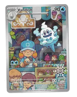 Vanillish 190/182 Illustration Rare 2025 Holiday Calendar Promo - Pokemon TCG - Image 1