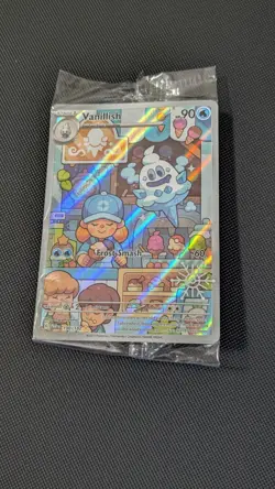 PROMO STAMPED Vanillish 190/182 2025 Pokemon Holiday Calendar Sealed - Image 1