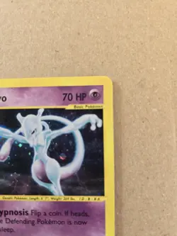 Pokemon Mewtwo Card 20/165 Holo Rare Expedition Base Set - Image 5