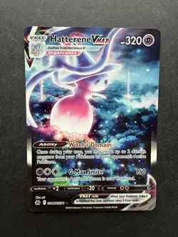 Pokemon Cards: Hatterene Vmax GG47/GG70: Galarian Gallery Crown Zenith: NM - Image 1
