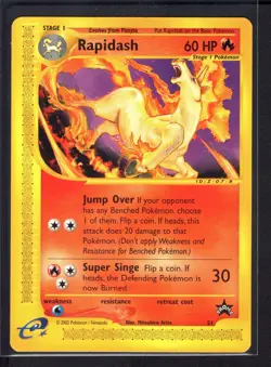 Rapidash #51 Black Star Promo (Mint/NM) Pokemon Card WOTC 2002 - Image 1