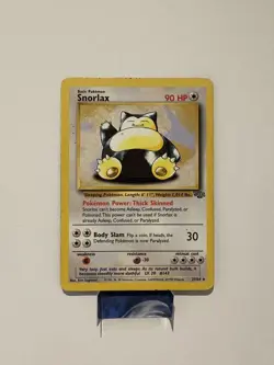 Pokemon TCG Snorlax Jungle Card 27/64 Regular LP- - Image 1