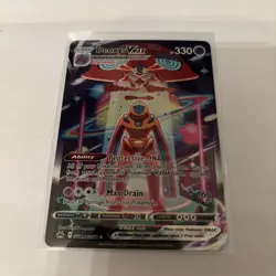 Pokemon Deoxys VMAX Ultra Rare TCG Card Crown Zenith: Galarian Gallery GG45/GG70 - Image 1